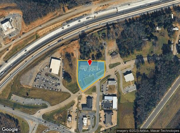 1302 W Locust St, Cabot, AR Parcel Map
