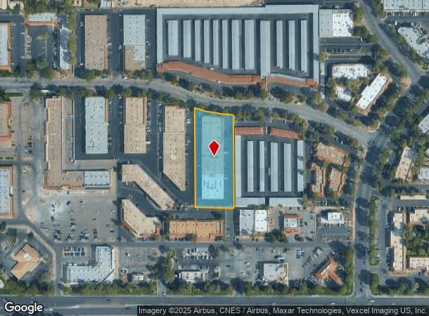 2565 Chandler Ave, Las Vegas, NV Parcel Map