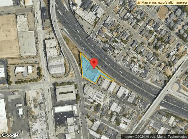  2700 E 7Th St, Oakland, CA Parcel Map