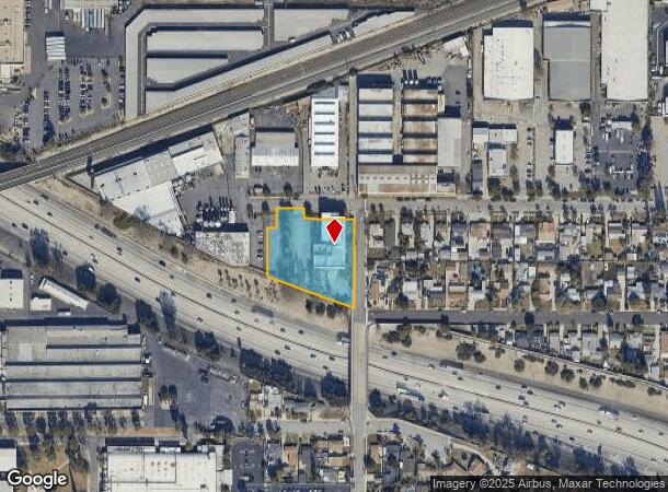 1050 W 5Th St, Azusa, CA Parcel Map
