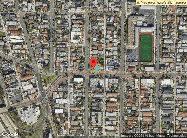  3458 University Ave, San Diego, CA Parcel Map