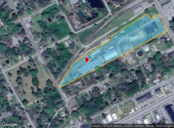 514 Broad St, Bennettsville, SC Parcel Map
