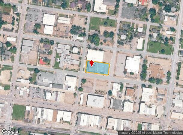 200 N Frances St, Terrell, TX Parcel Map