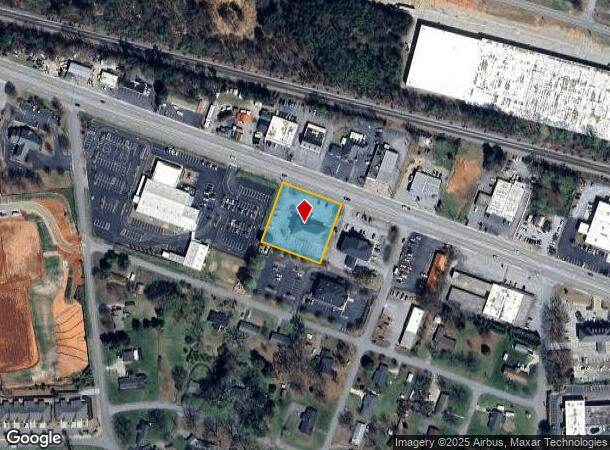  1664 E Main St, Easley, SC Parcel Map