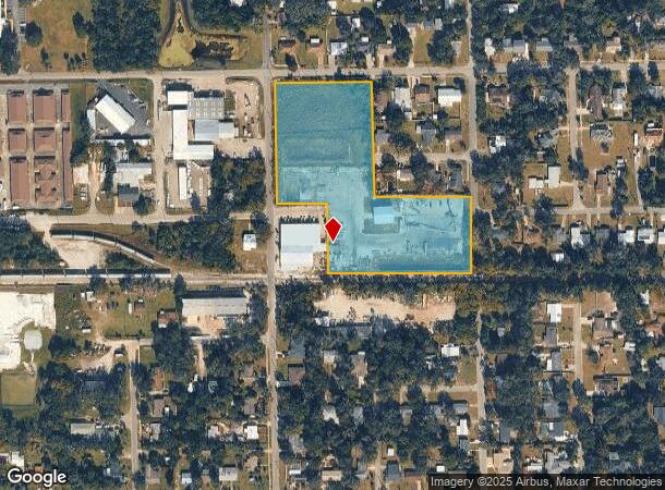 411 N Boundary Ave, Deland, FL Parcel Map