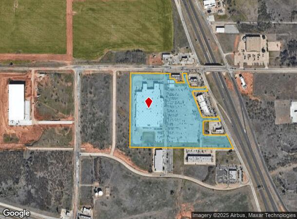  2700 Central Fwy E, Wichita Falls, TX Parcel Map