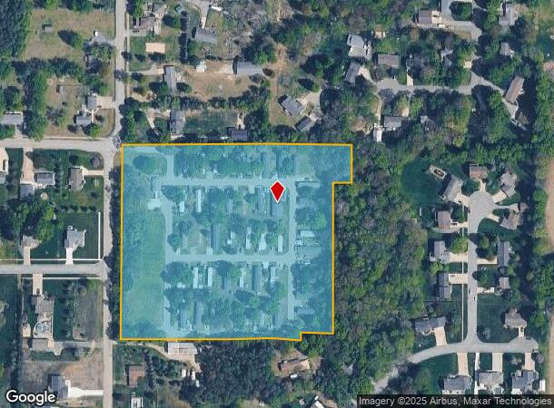 1696 143Rd Ave, Dorr, MI Parcel Map