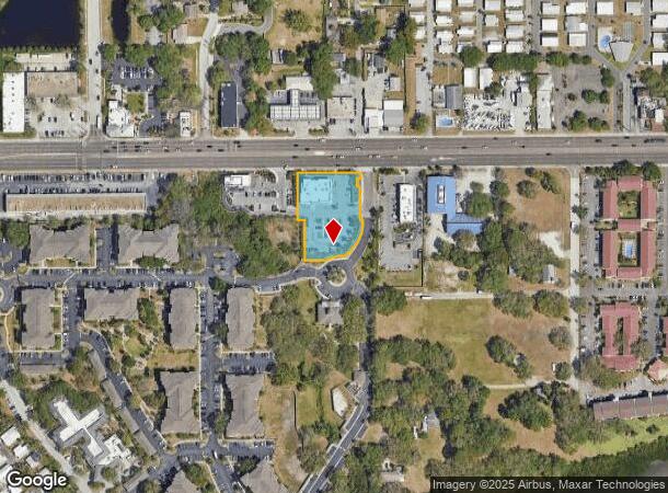  2849 Gulf To Bay Blvd, Clearwater, FL Parcel Map