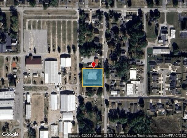  622 Fishlock Ave, Findlay, OH Parcel Map