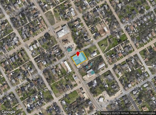 1825 N 18Th St, Waco, TX Parcel Map