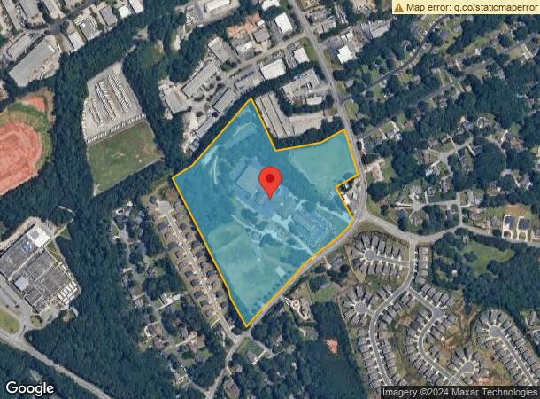  151 Arcado Rd Nw, Lilburn, GA Parcel Map