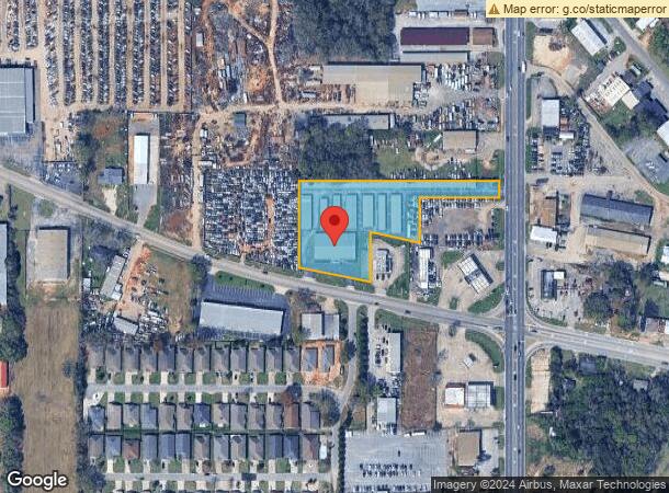  7870 Tanner Williams Rd, Mobile, AL Parcel Map