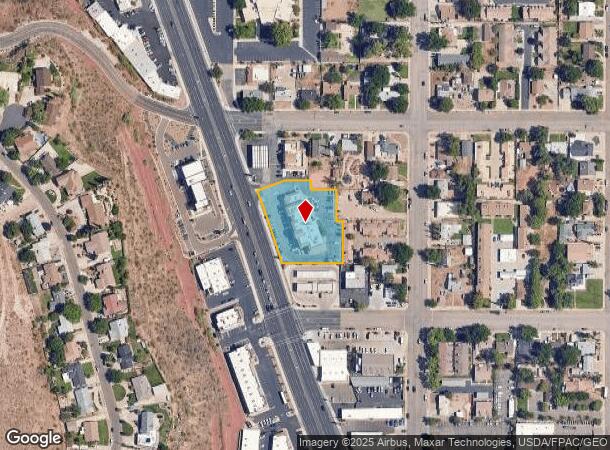  348 N Bluff St, Saint George, UT Parcel Map