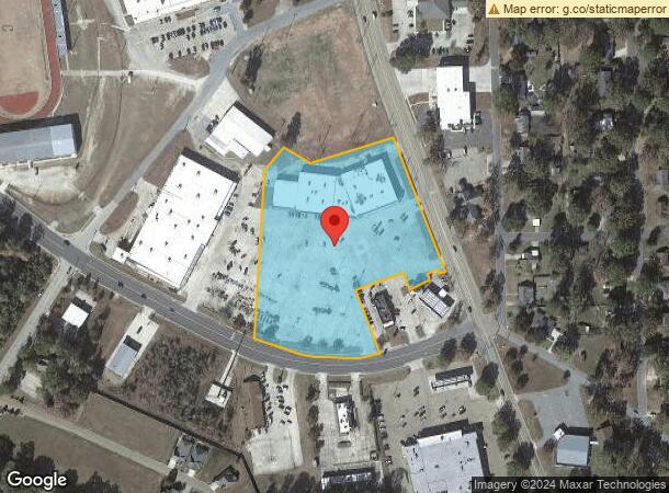  1308 Main St, Crossett, AR Parcel Map