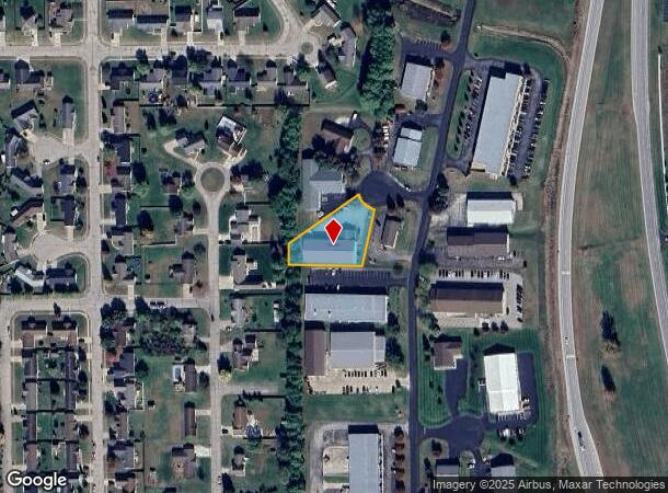 4630 Progress Dr, Columbus, IN Parcel Map