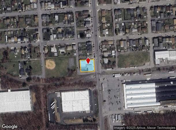  552 S Poplar St, Hazleton, PA Parcel Map