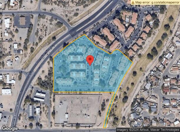  5525 S Mission Rd, Tucson, AZ Parcel Map