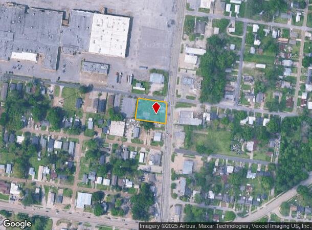 1509 Moss St, Lafayette, LA Parcel Map