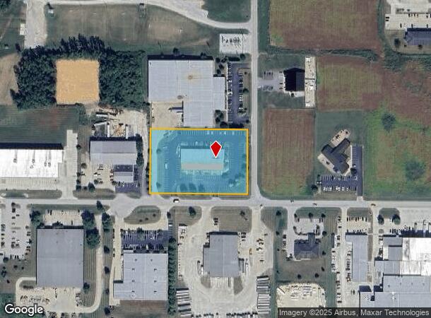 816 Rudolph Way, Greendale, IN Parcel Map