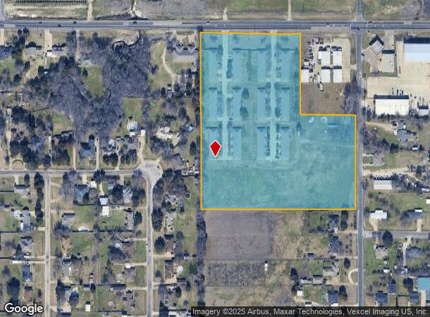 885 E Ovilla Rd, Red Oak, TX Parcel Map