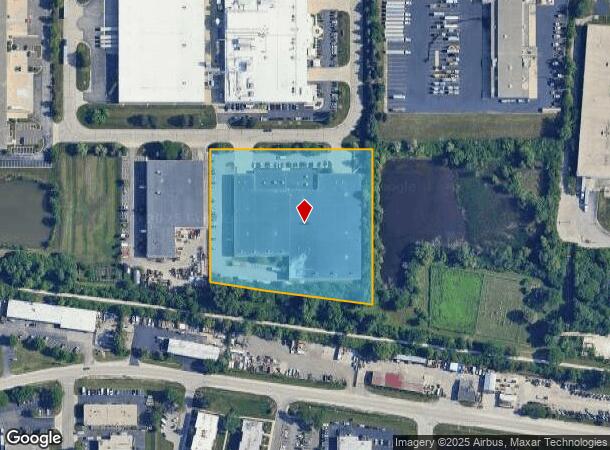 180 Alexandra Way, Carol Stream, IL Parcel Map