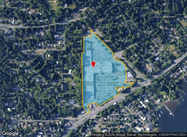  17171 Bothell Way Ne, Lake Forest Park, WA Parcel Map
