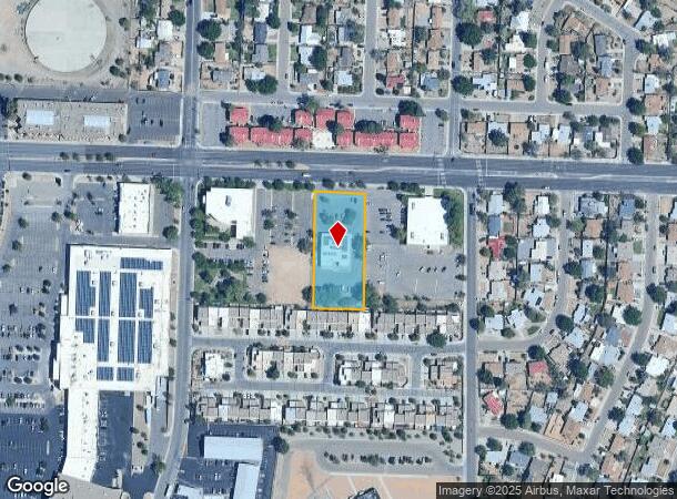  11296 Lomas Blvd Ne, Albuquerque, NM Parcel Map