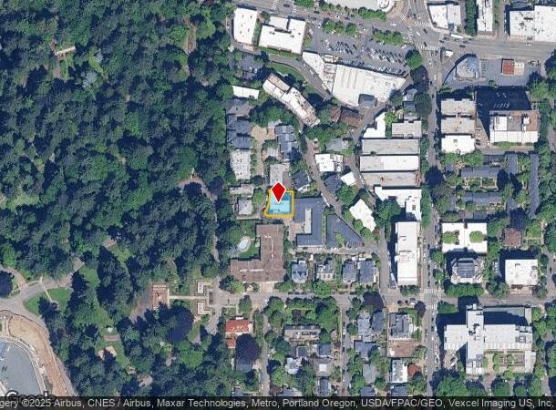  2363 Sw Cedar St, Portland, OR Parcel Map