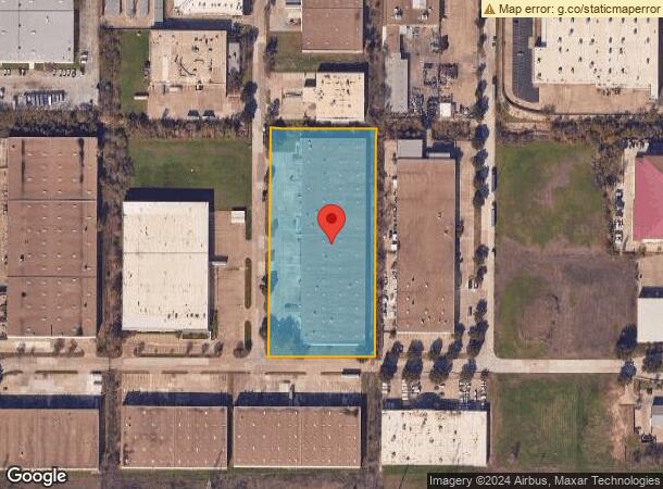  2425 Camp Ave, Carrollton, TX Parcel Map