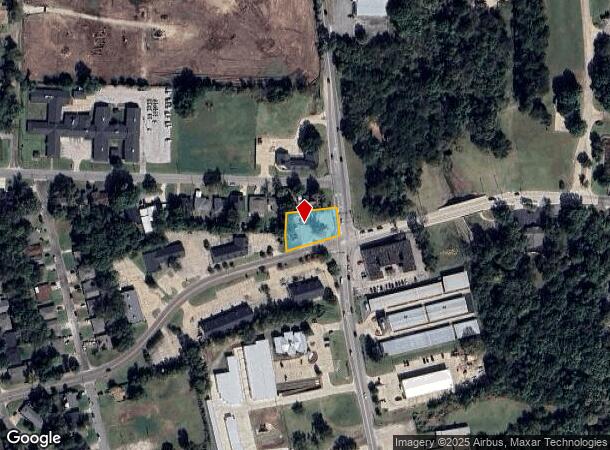  2600 N Travis St, Sherman, TX Parcel Map