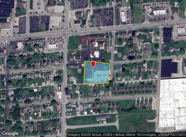  207 S Livingston Ave, Lancaster, OH Parcel Map