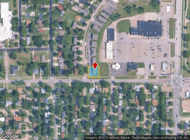  1618 Sw Chelsea Dr, Topeka, KS Parcel Map