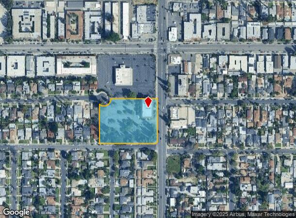  6725 Kester Ave, Van Nuys, CA Parcel Map