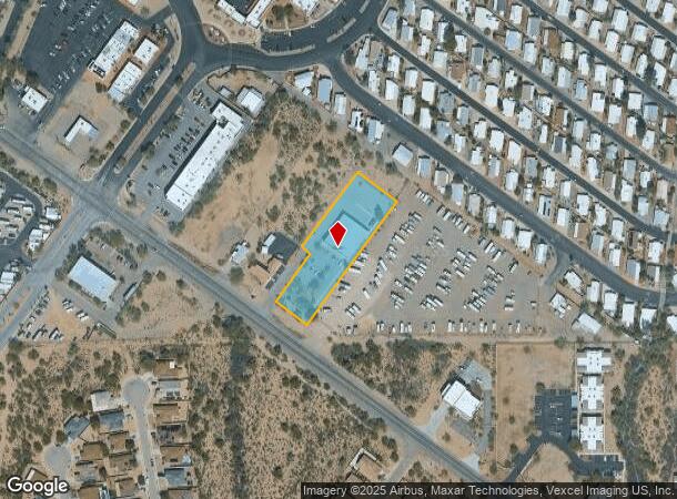  3191 S Kinney Rd, Tucson, AZ Parcel Map