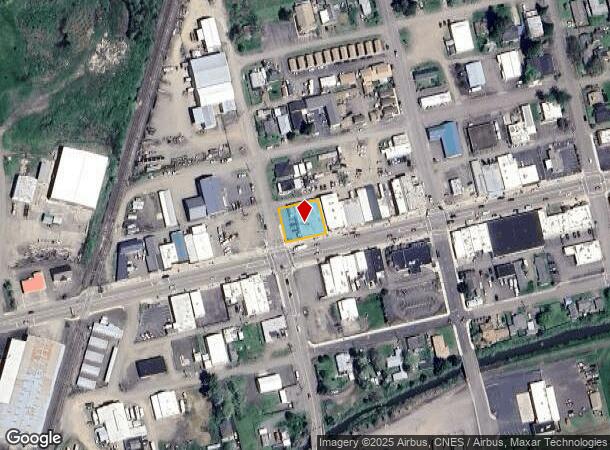  123 W Central Ave, Sutherlin, OR Parcel Map