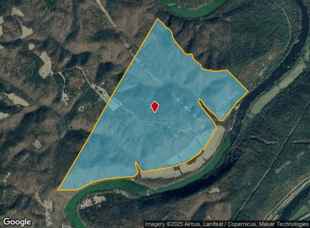 Shumate Falls Rd, Glen Lyn, VA Parcel Map