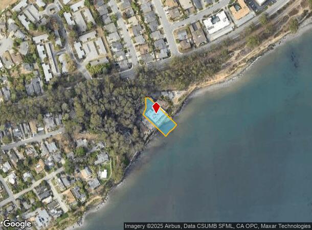  106 Grove Ln, Capitola, CA Parcel Map