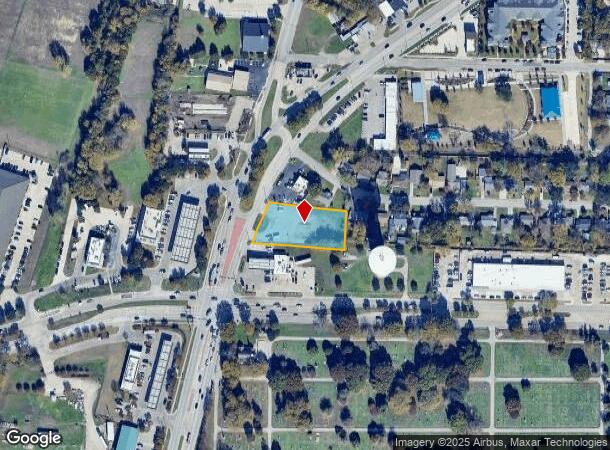  1605 S Mcdonald St, Mckinney, TX Parcel Map