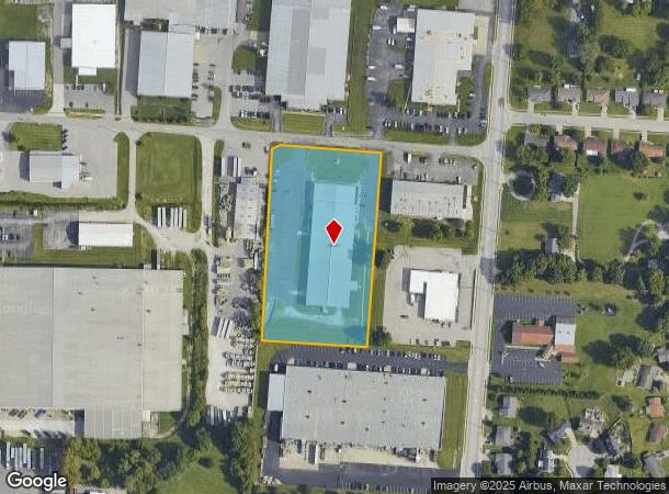 1638 Production Rd, Jeffersonville, IN Parcel Map