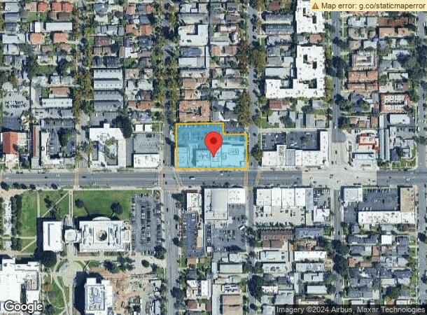  1713-1715 E Colorado Blvd, Pasadena, CA Parcel Map