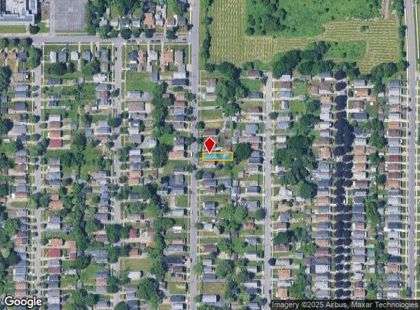 125 Edison Ave, Buffalo, NY Parcel Map