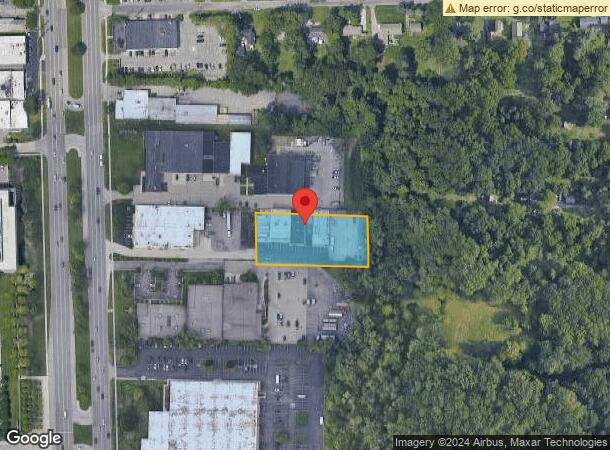  22112 Telegraph Rd, Southfield, MI Parcel Map