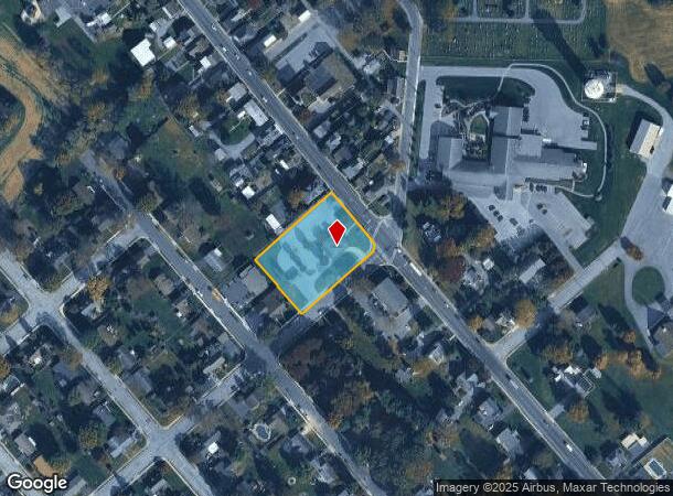  1300 W Main St, Ephrata, PA Parcel Map