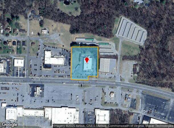 1055 E Main St, Pulaski, VA Parcel Map