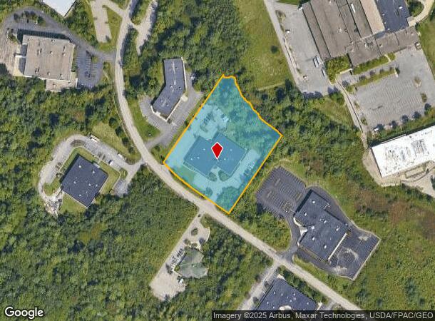  155 Gannett Dr, South Portland, ME Parcel Map