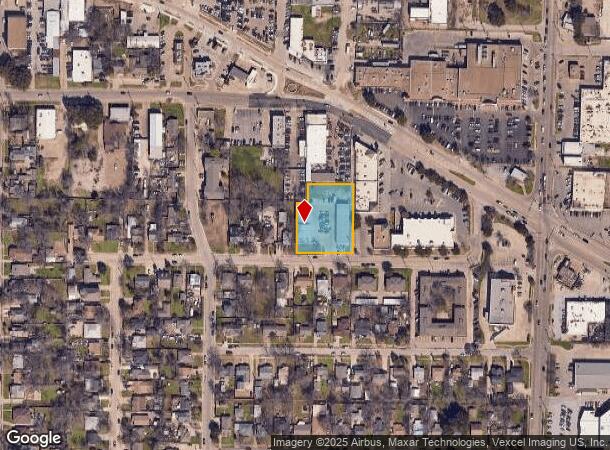 821 E 3Rd St, Irving, TX Parcel Map