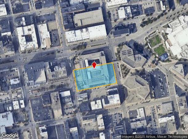  1000 Main St, Cincinnati, OH Parcel Map