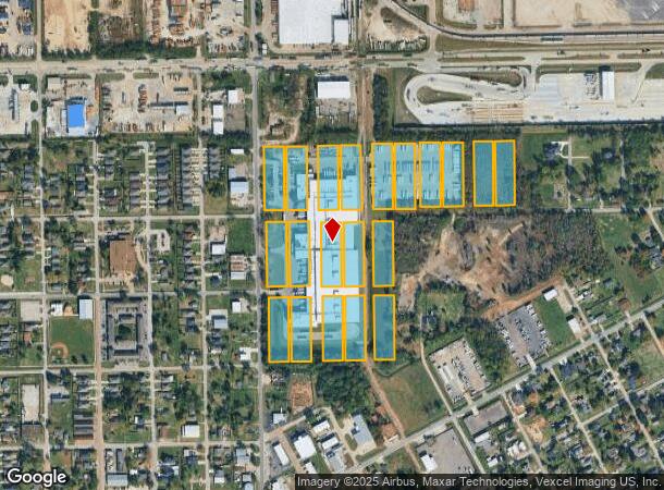  502 N Broadway St, La Porte, TX Parcel Map