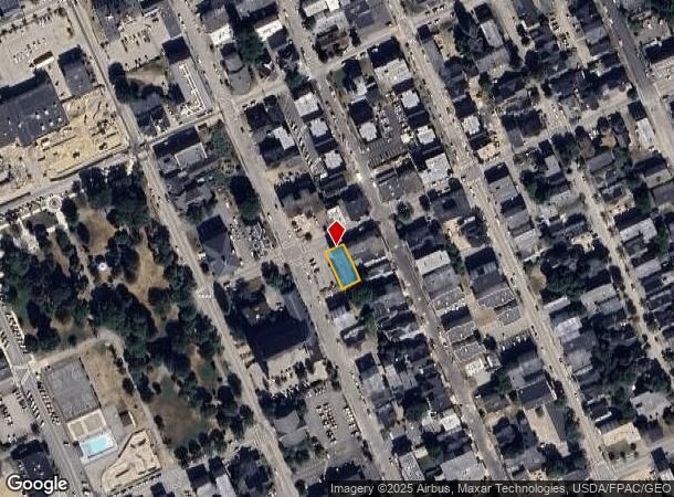  21 Walnut St, Lewiston, ME Parcel Map