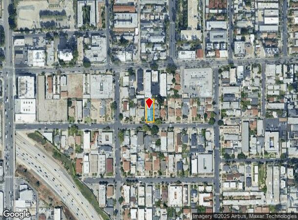  5345 La Mirada Ave, Los Angeles, CA Parcel Map